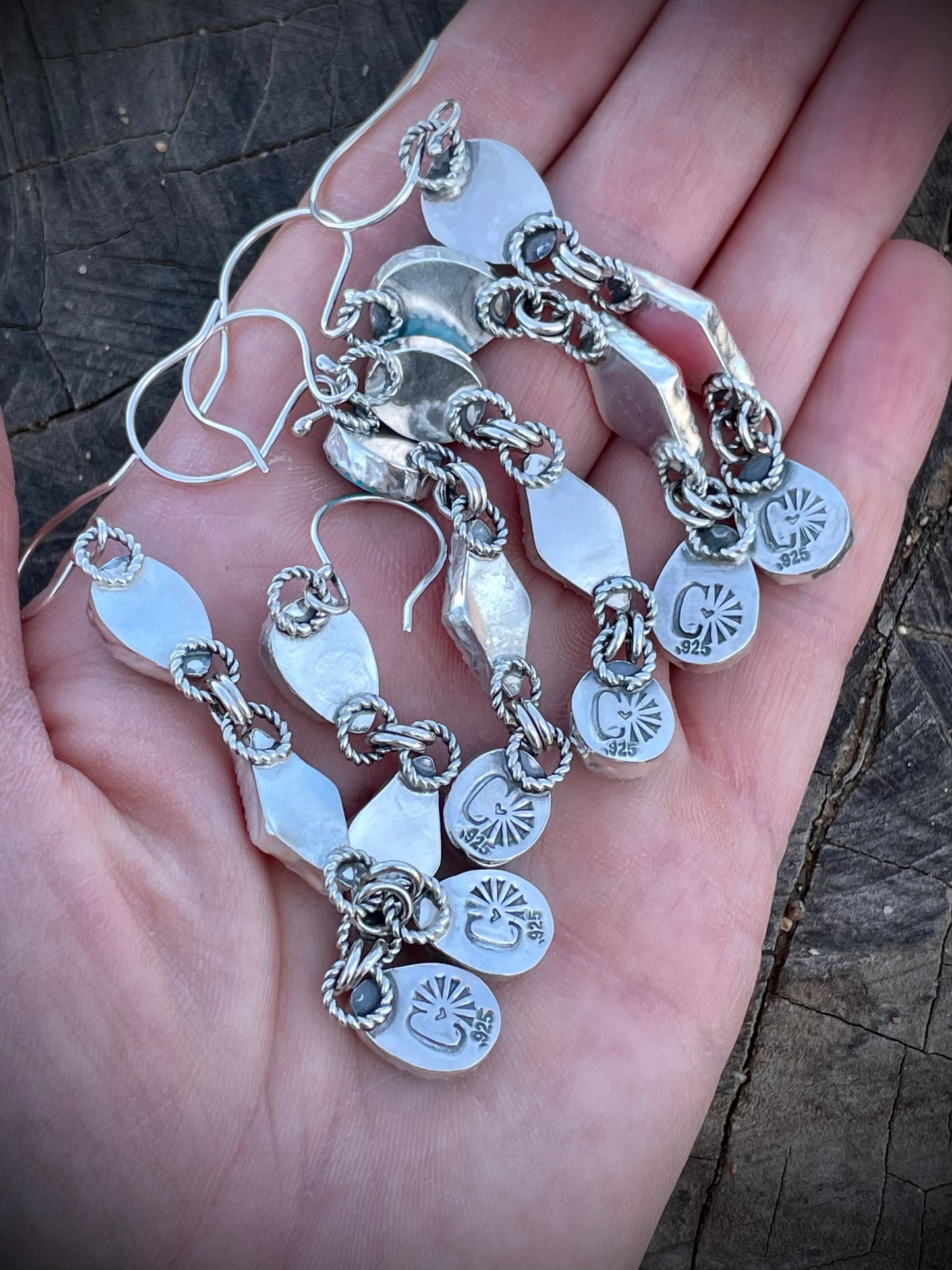 Pink Coral and Turquoise Dangles