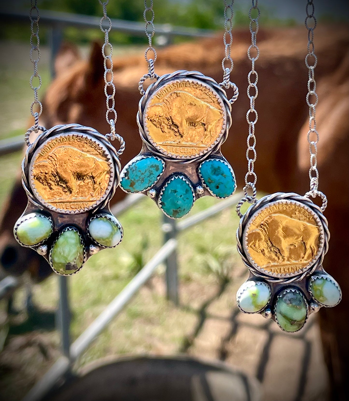 Gold Buffalo Nickels