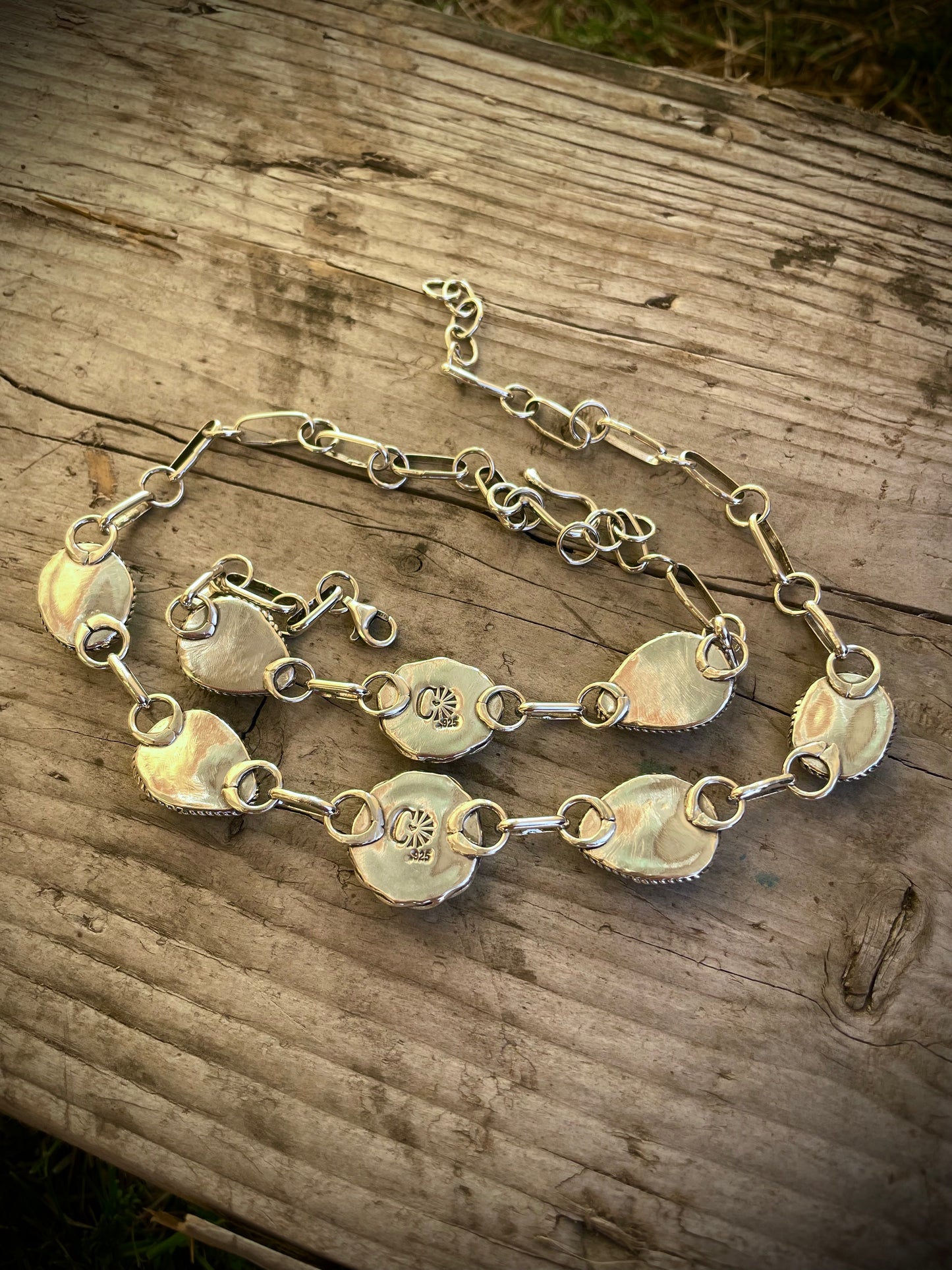 Morenci Choker and Bracelet