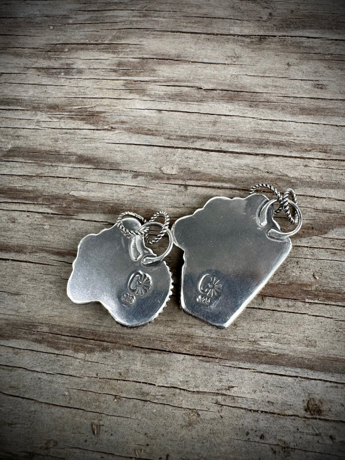 Leopard Jasper Pendants