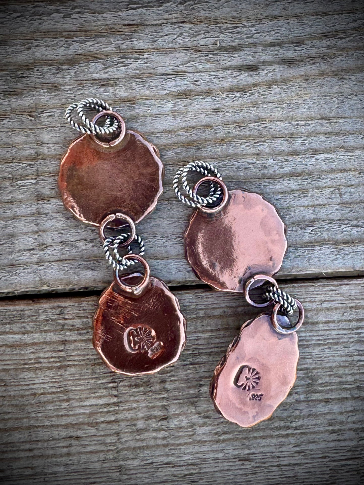 Copper Buffalo Nickel Pendants