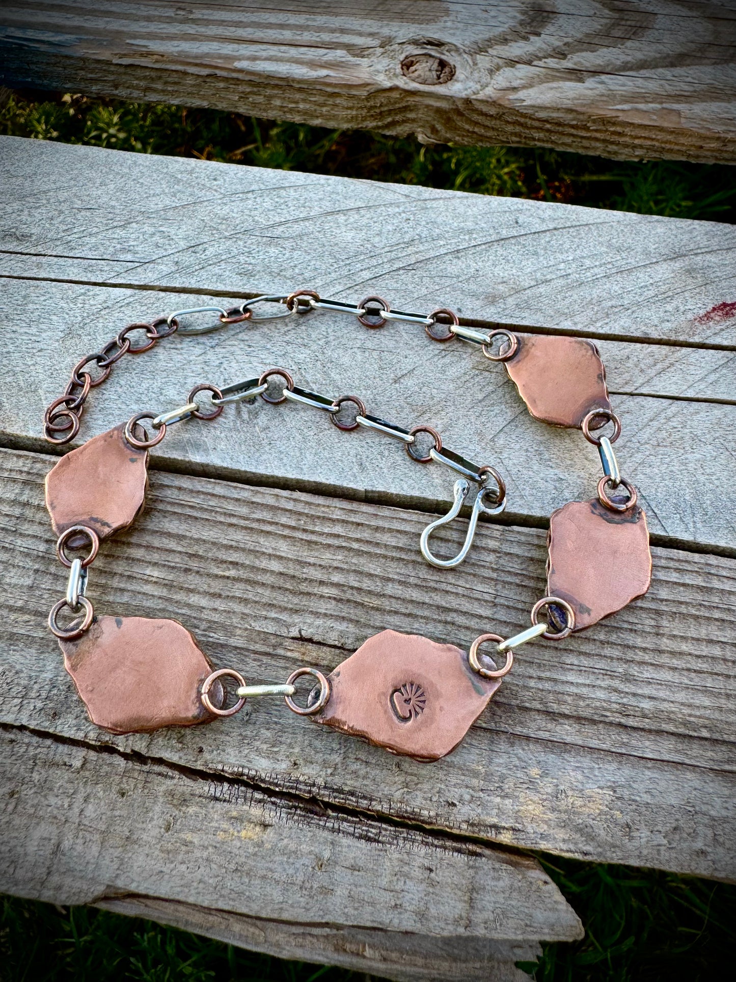 Copper & Kingman Choker Necklace
