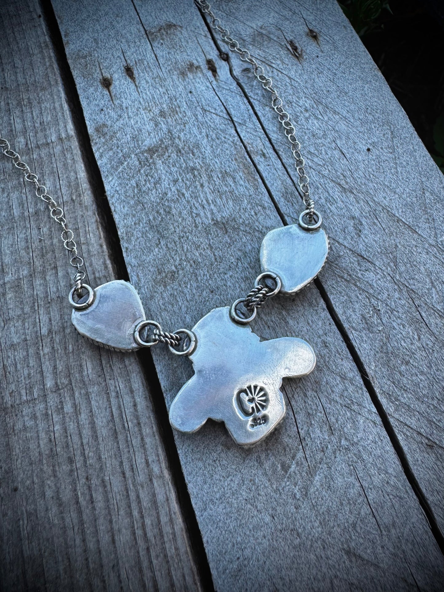 Kingman Dainty Cluster Necklace
