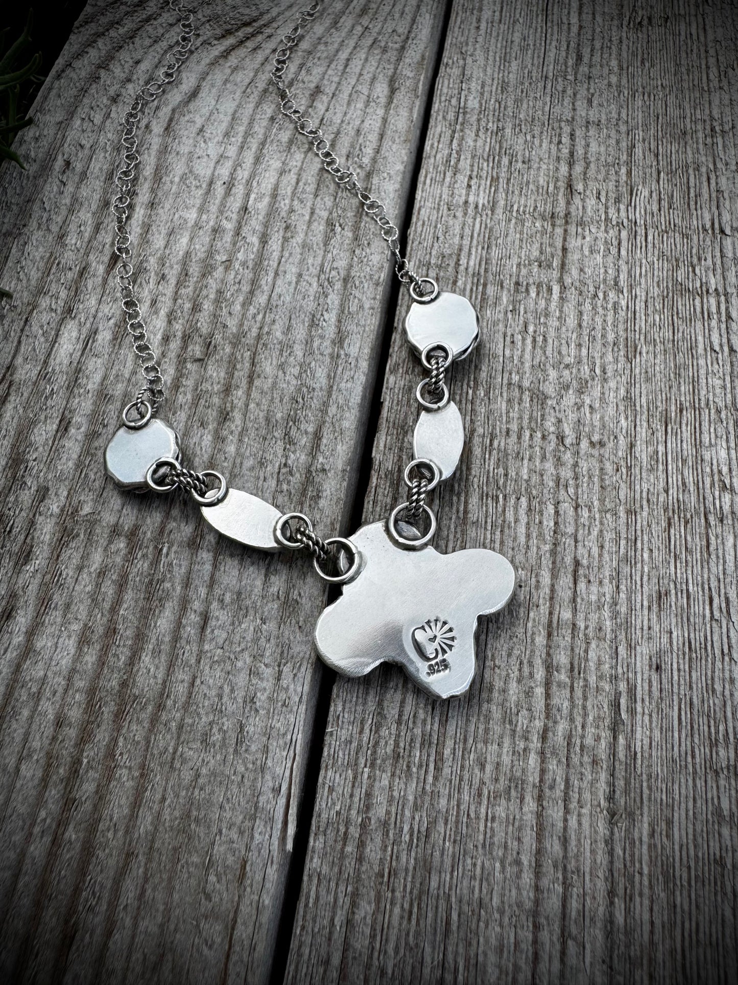 Palomino Dainty Cluster Necklace