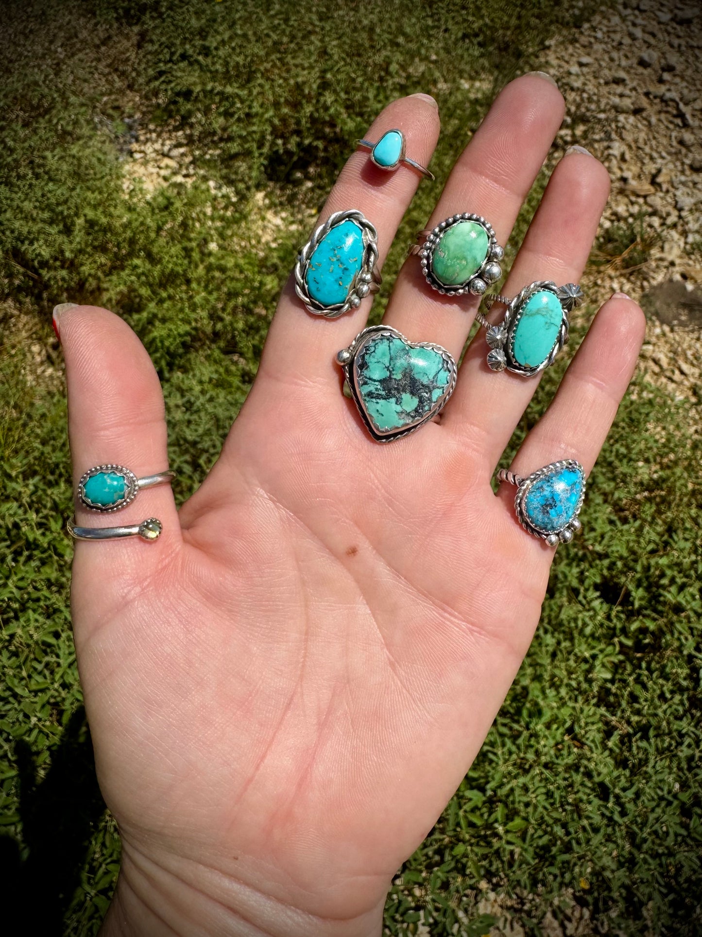 Tyrone Turquoise Ring