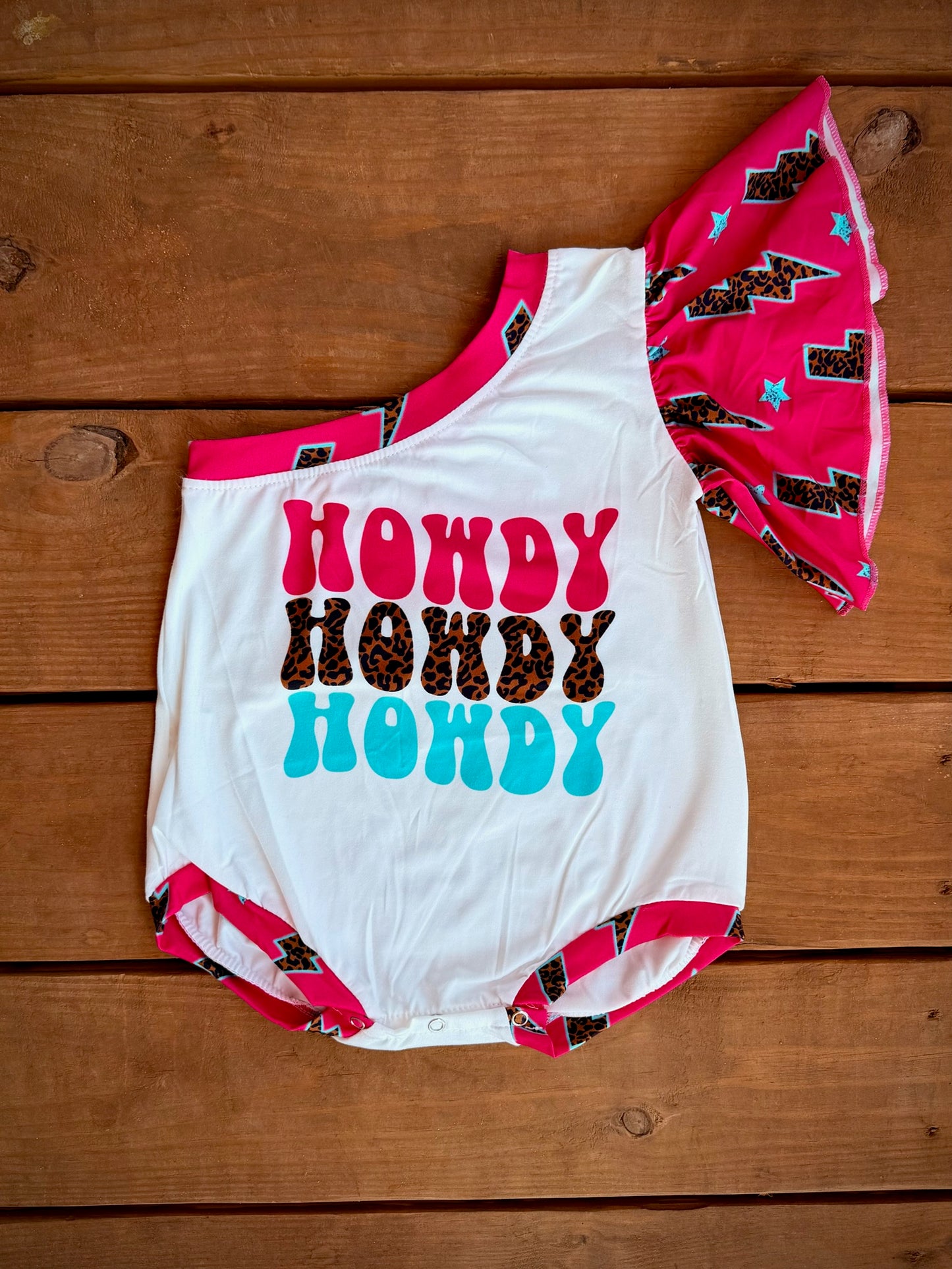 Howdy One Shoulder Onsie