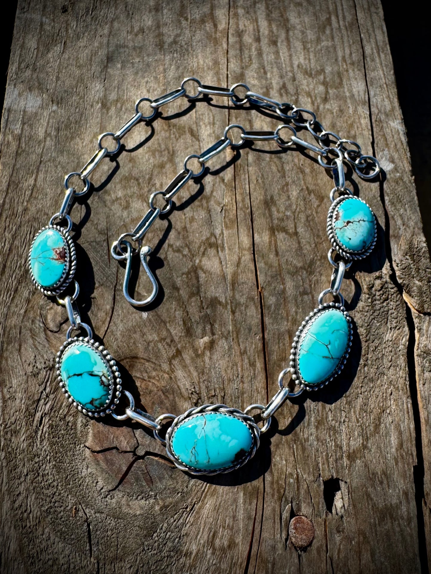 Egyptian Turquoise Choker Necklace