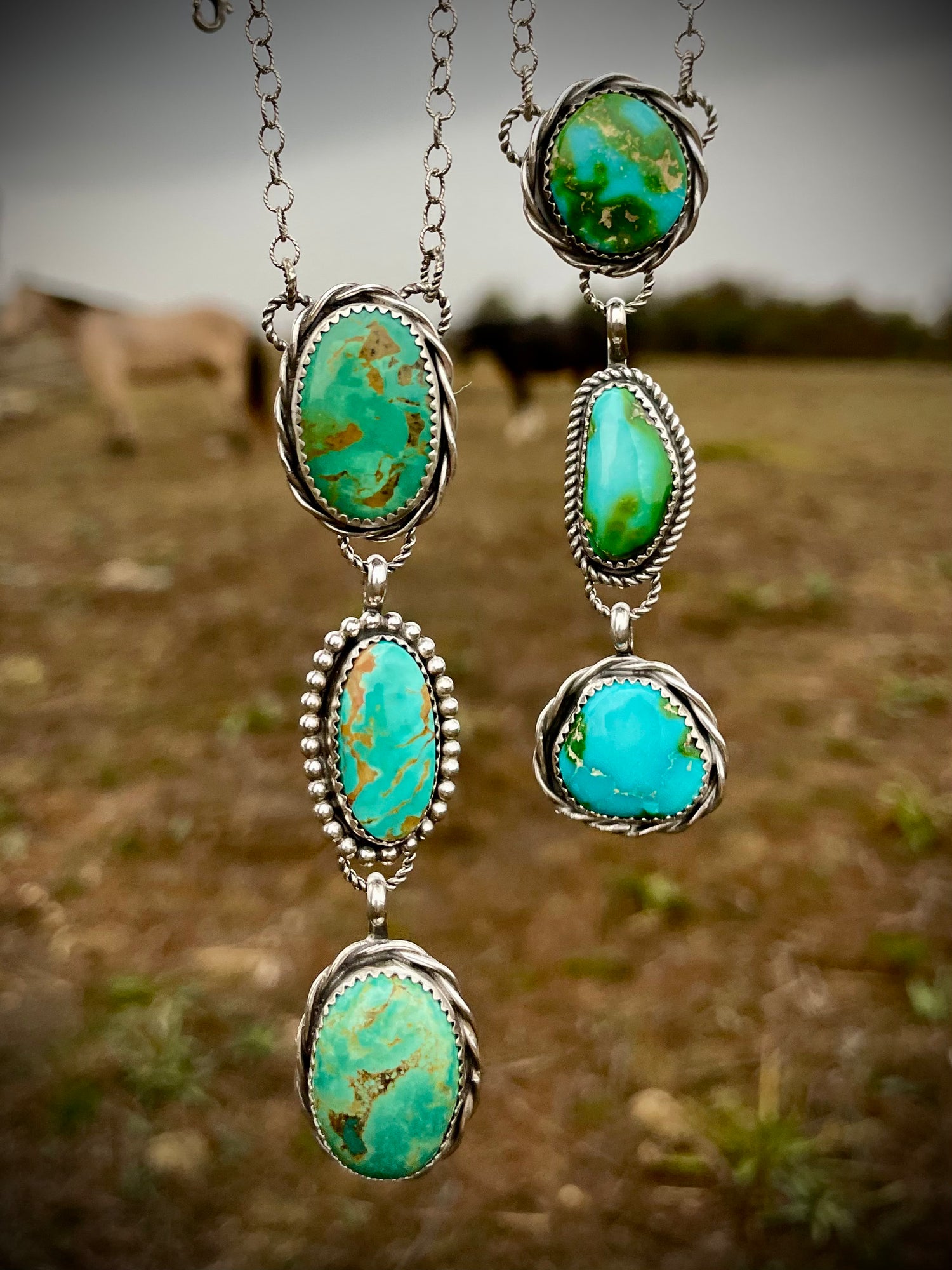 Currell Silver C Mills Silver- Custom Turquoise and Sterling Jewelry