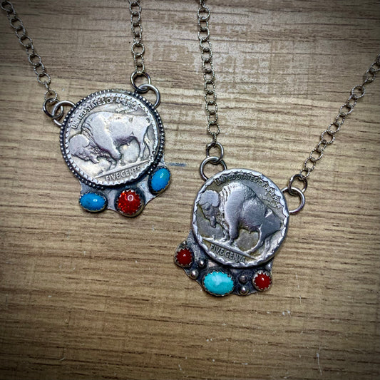 Buffalo Nickel Necklaces