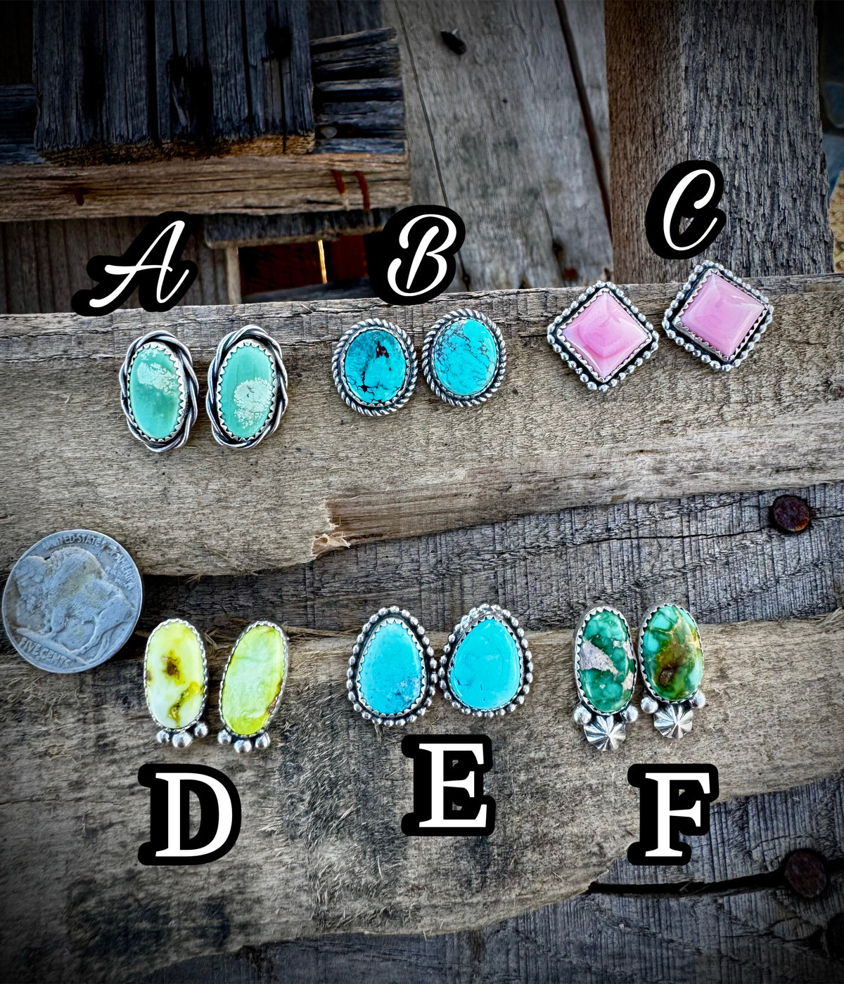 Fresh Batch of Stud Earrings