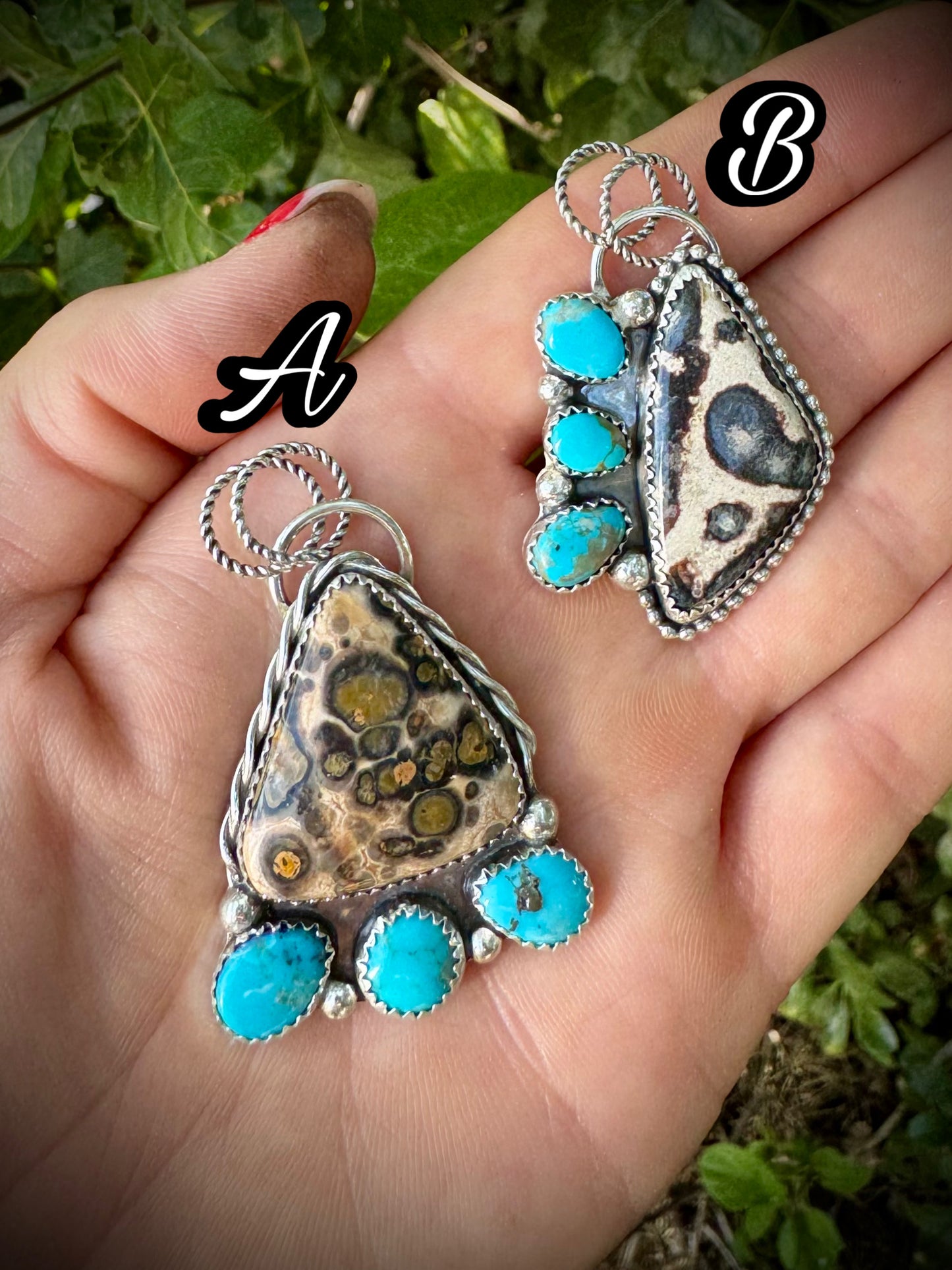 Leopard Jasper Pendant
