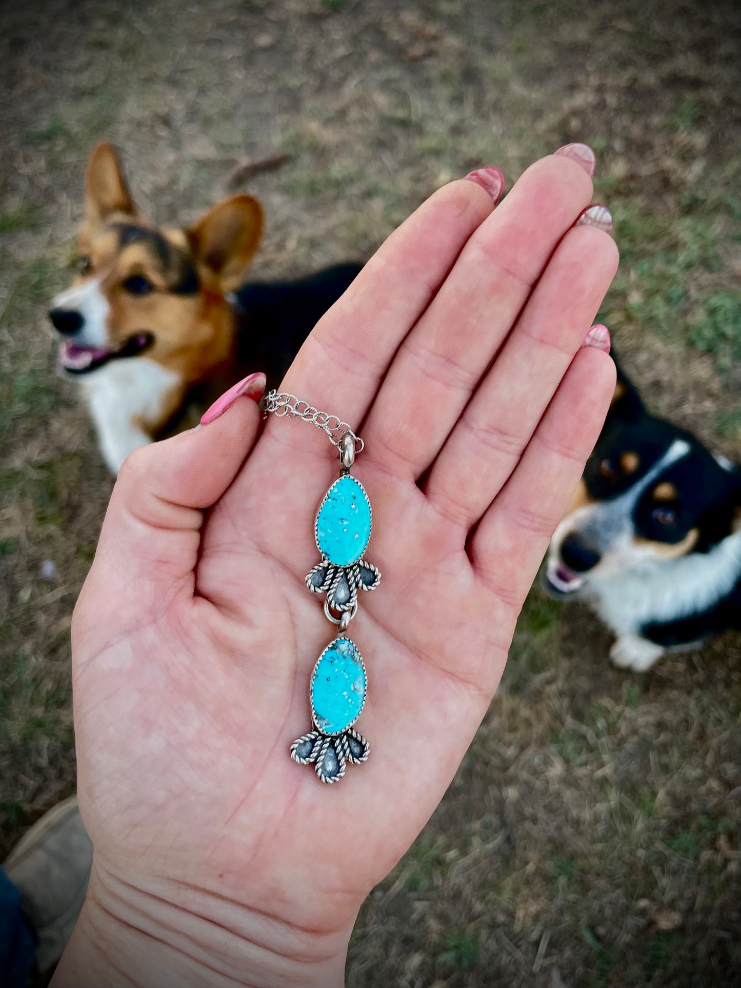 Kingman Petal Necklace