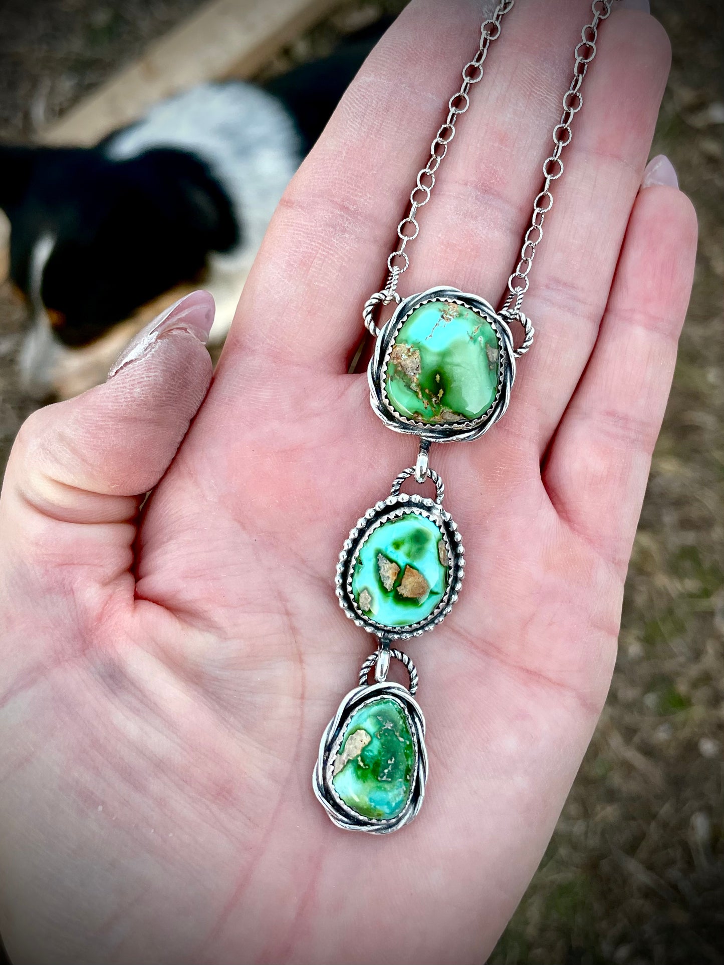 Sonoran Mountain Lariat Necklace