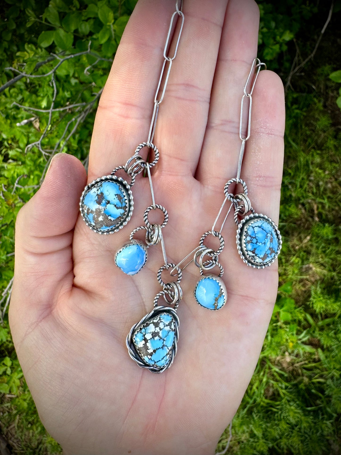 Golden Hills Charm Necklace