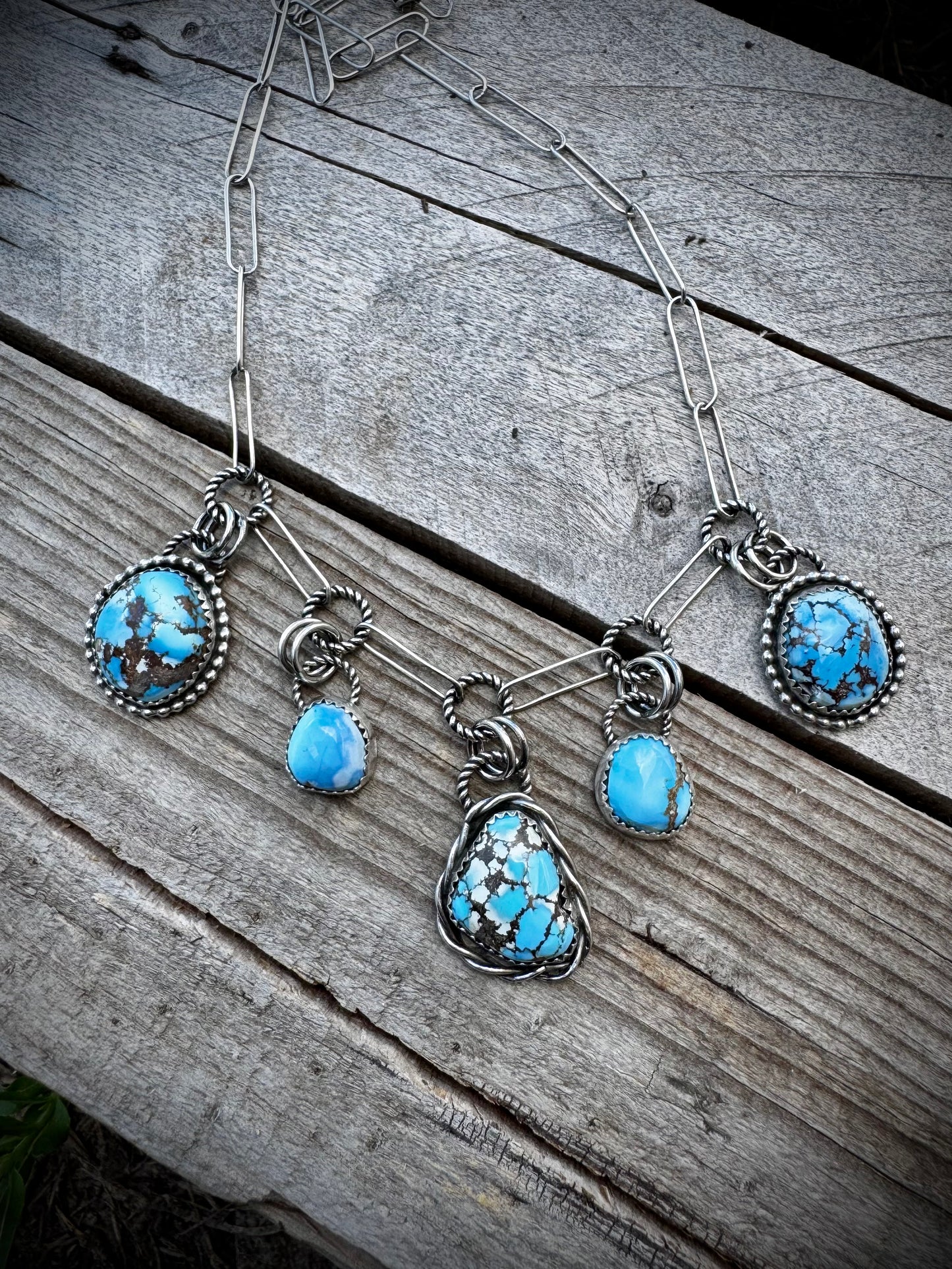 Golden Hills Charm Necklace