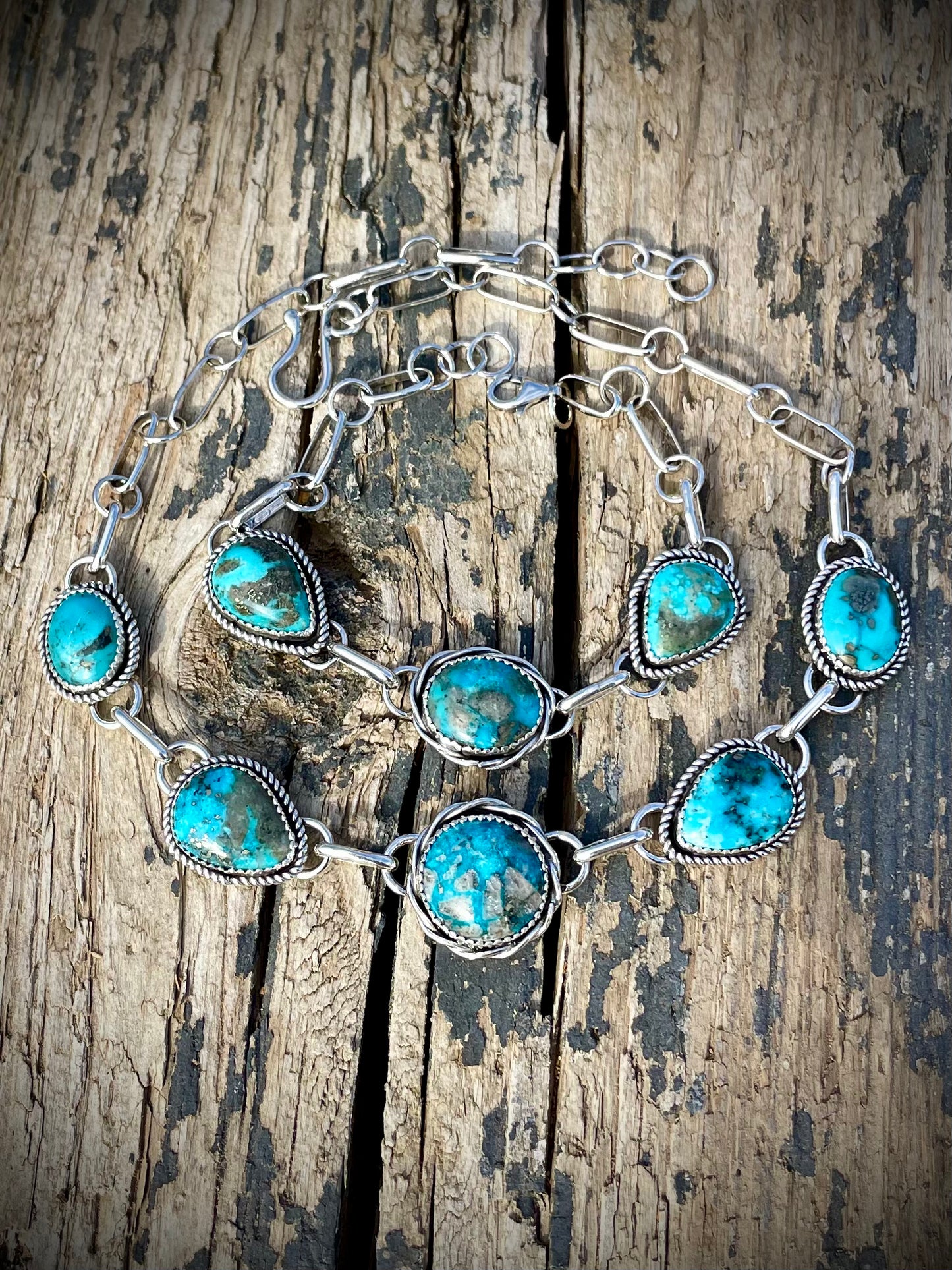 Morenci Choker and Bracelet