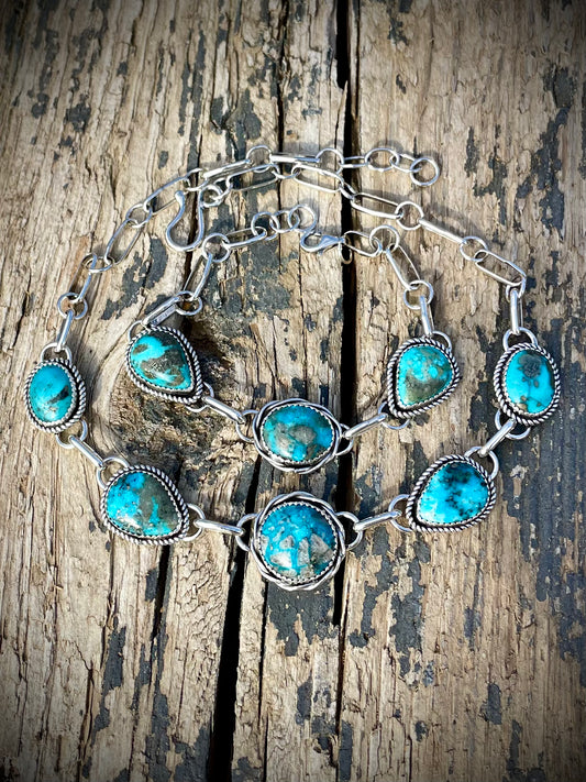 Morenci Choker and Bracelet