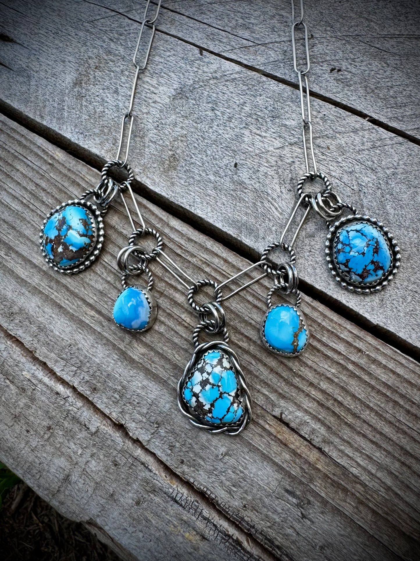 Golden Hills Charm Necklace