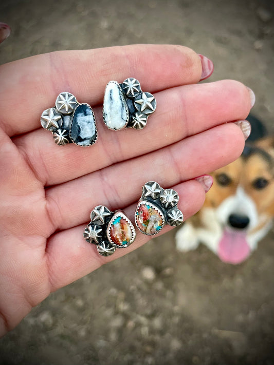 Star Cluster Stud Earrings