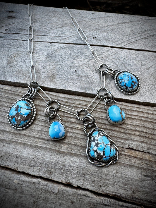 Golden Hills Charm Necklace