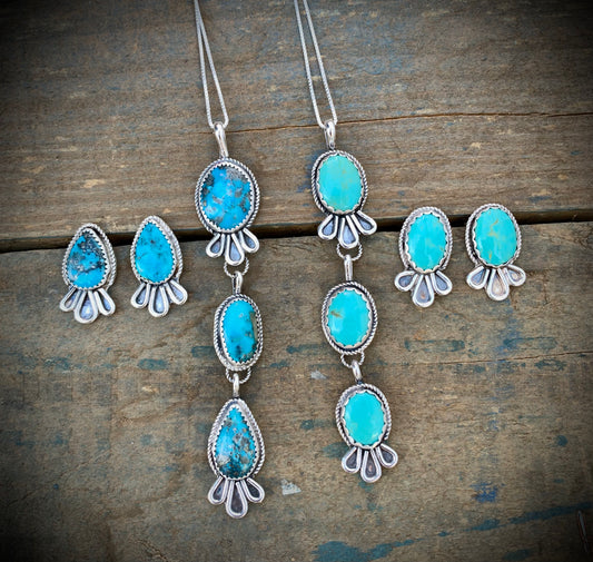 Petal Lariat and Earring Sets