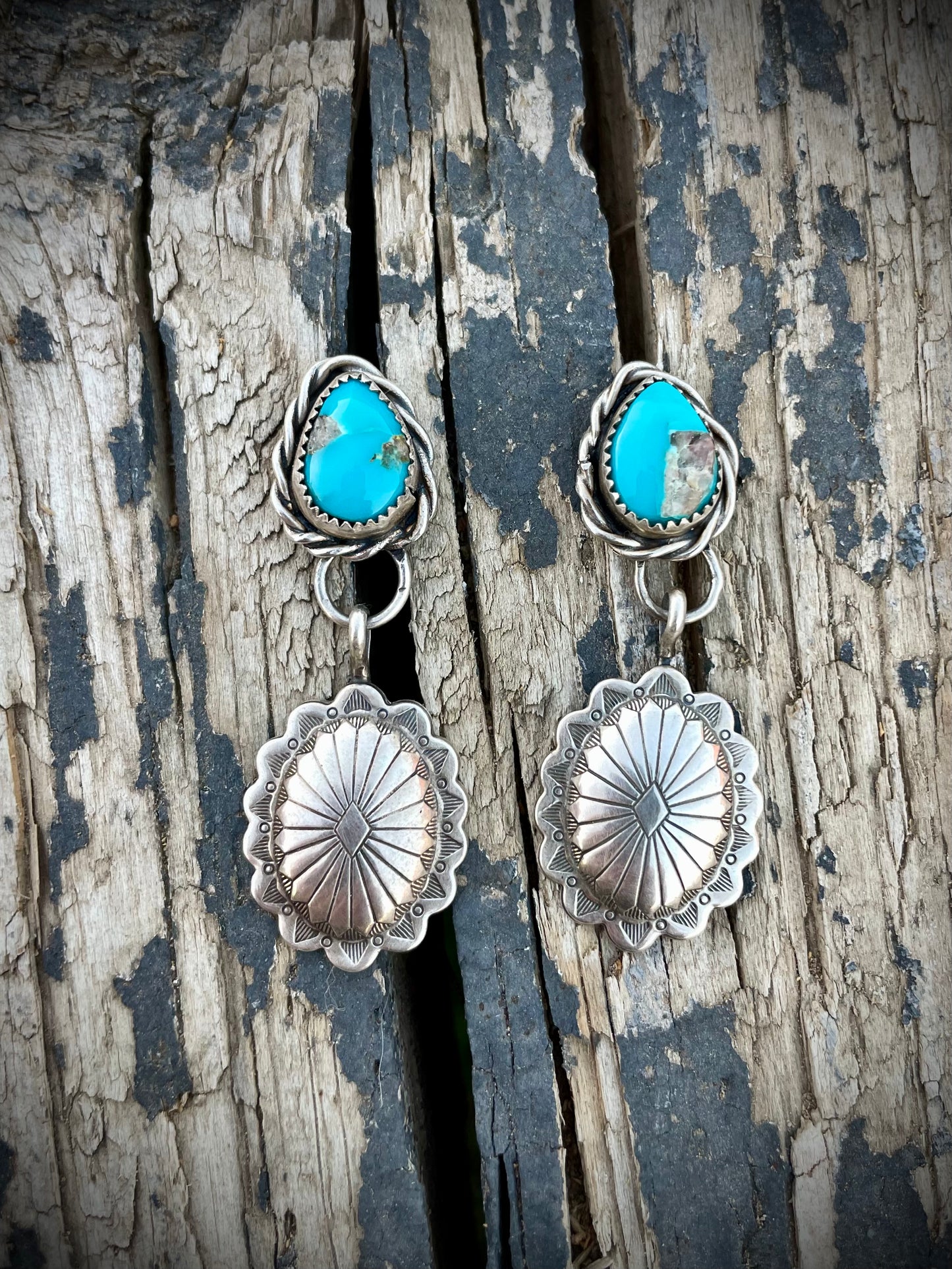 Kingman Concho Earrings