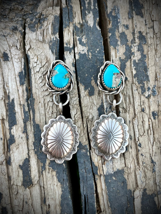 Kingman Concho Earrings