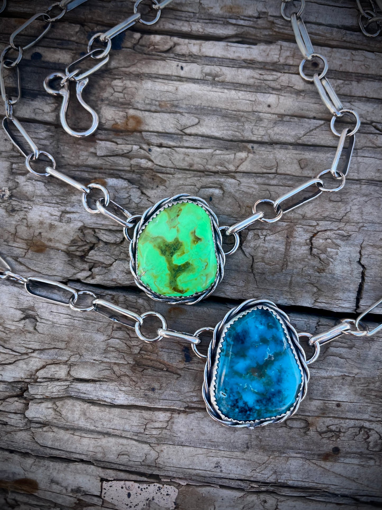 Chunky Single Stone Chokers