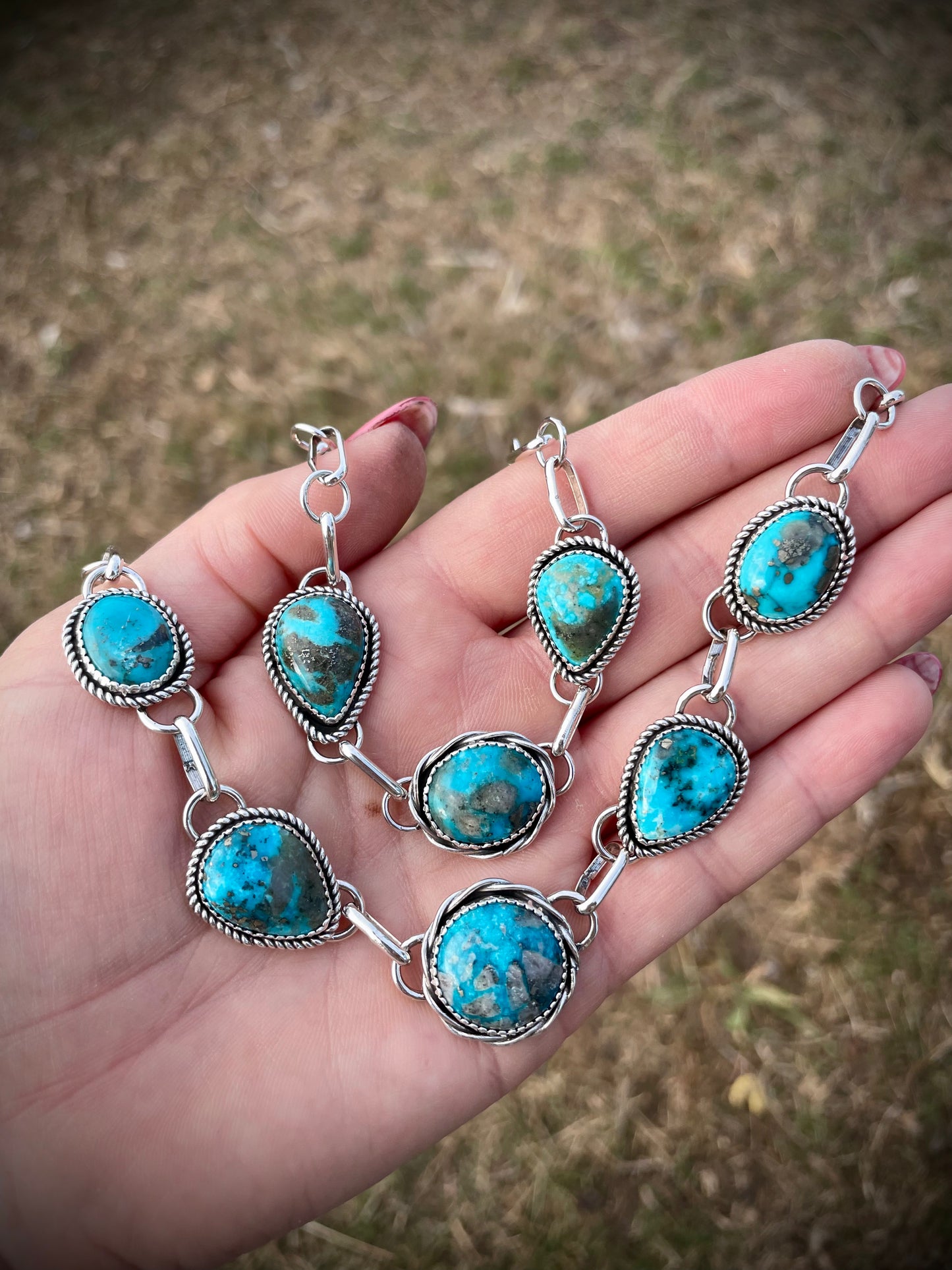 Morenci Choker and Bracelet