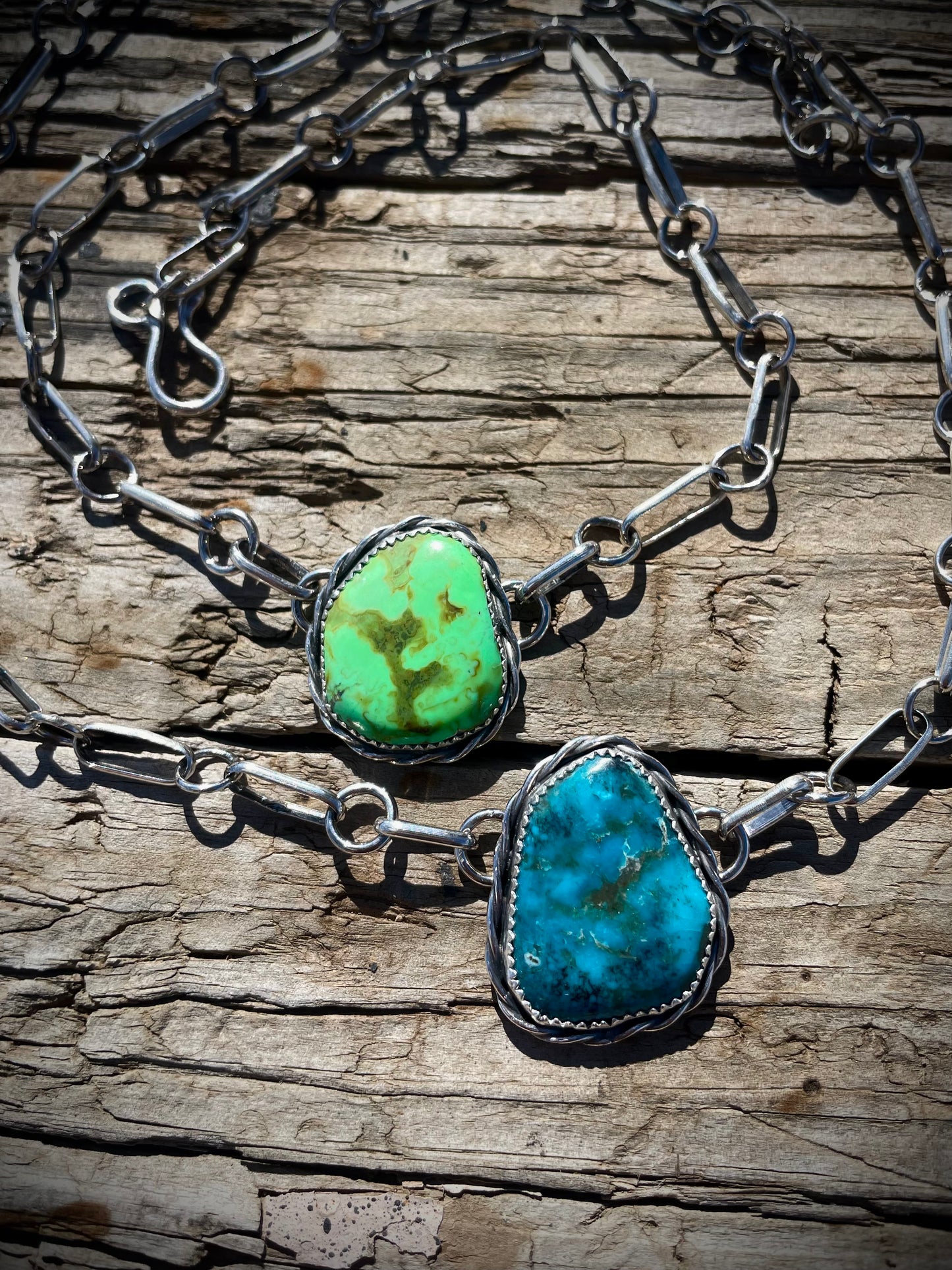 Chunky Single Stone Chokers