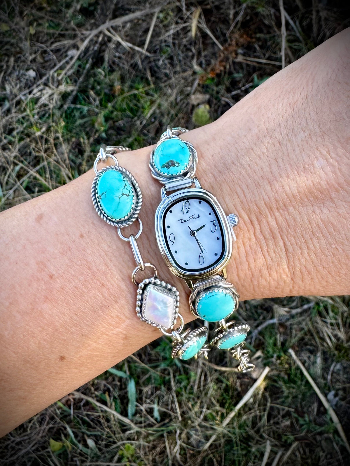 Bisbee with Fresh Water Pearl Watch and Bracelet