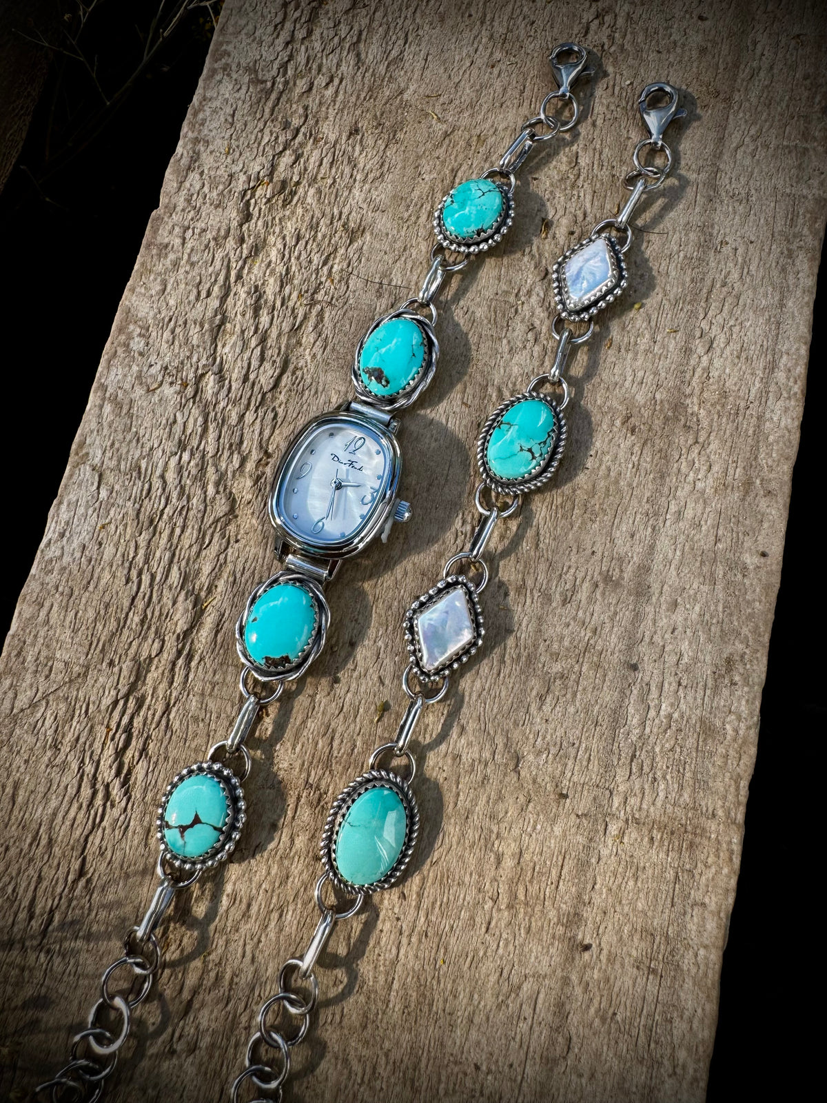 Bisbee with Fresh Water Pearl Watch and Bracelet