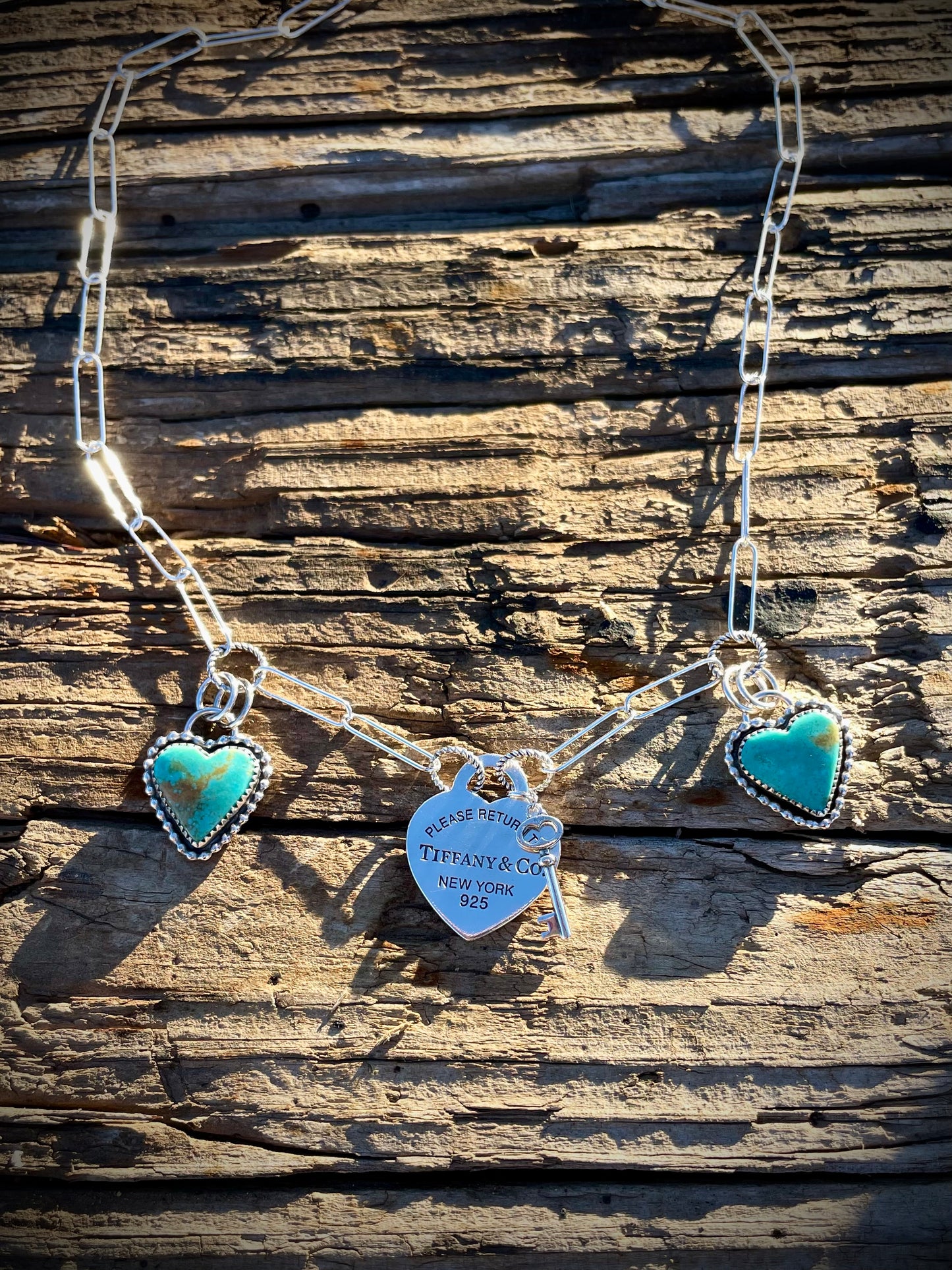 Tiffany & Kingman Upcycled Charm Necklace