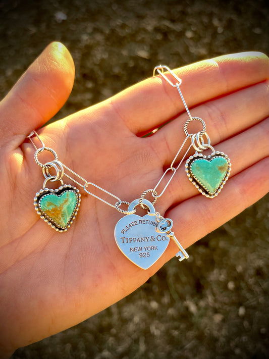 Tiffany & Kingman Upcycled Charm Necklace