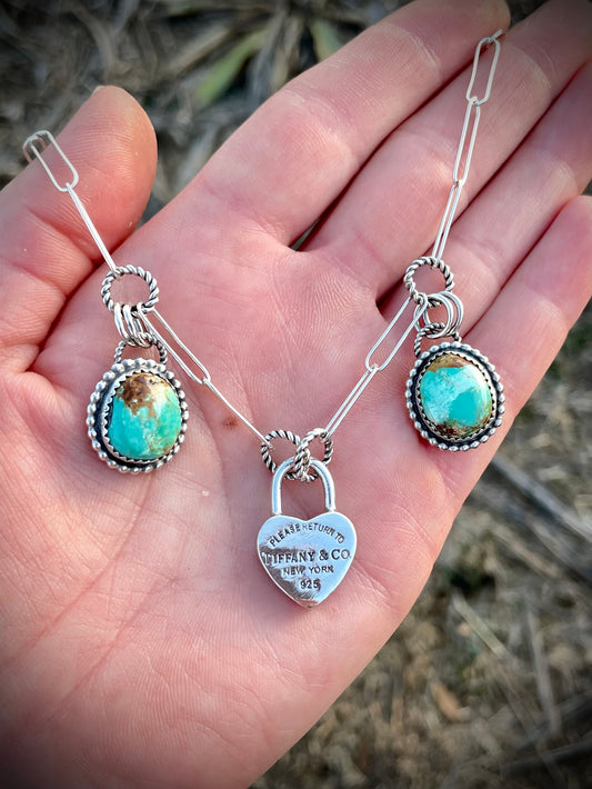 Tiffany Up-Cycle With Hidden Valley Turquoise