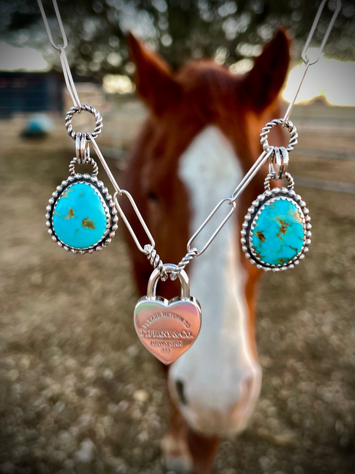 Tiffany Upcycle Charm Necklace With Campitos