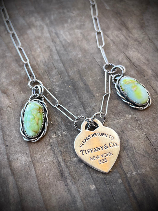 Tiffany & Co Upcycle Charm Necklace With Palomino