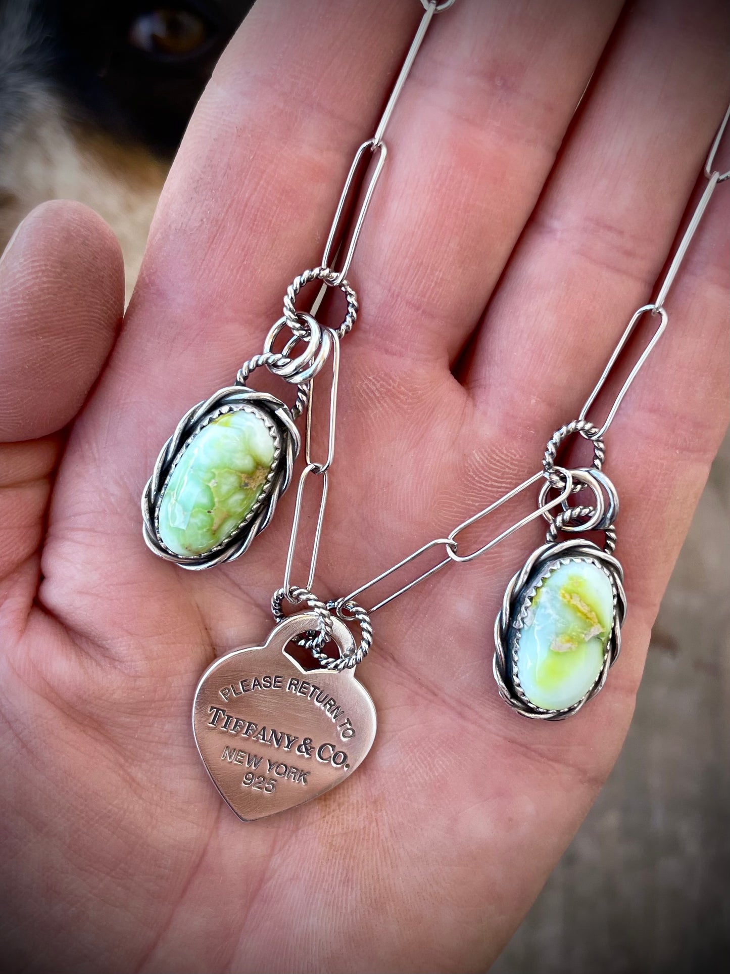 Tiffany & Co Upcycle Charm Necklace With Palomino