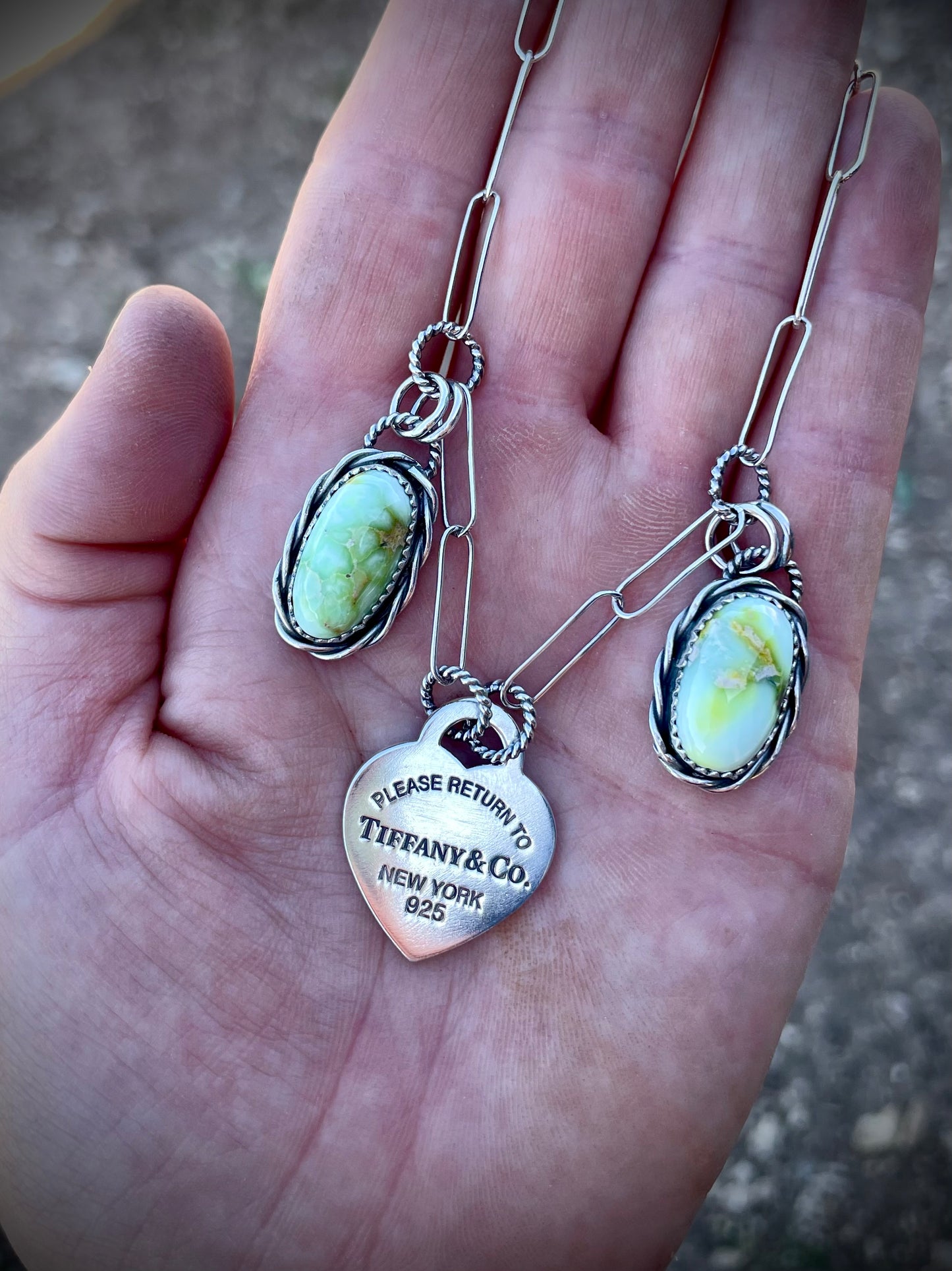 Tiffany & Co Upcycle Charm Necklace With Palomino