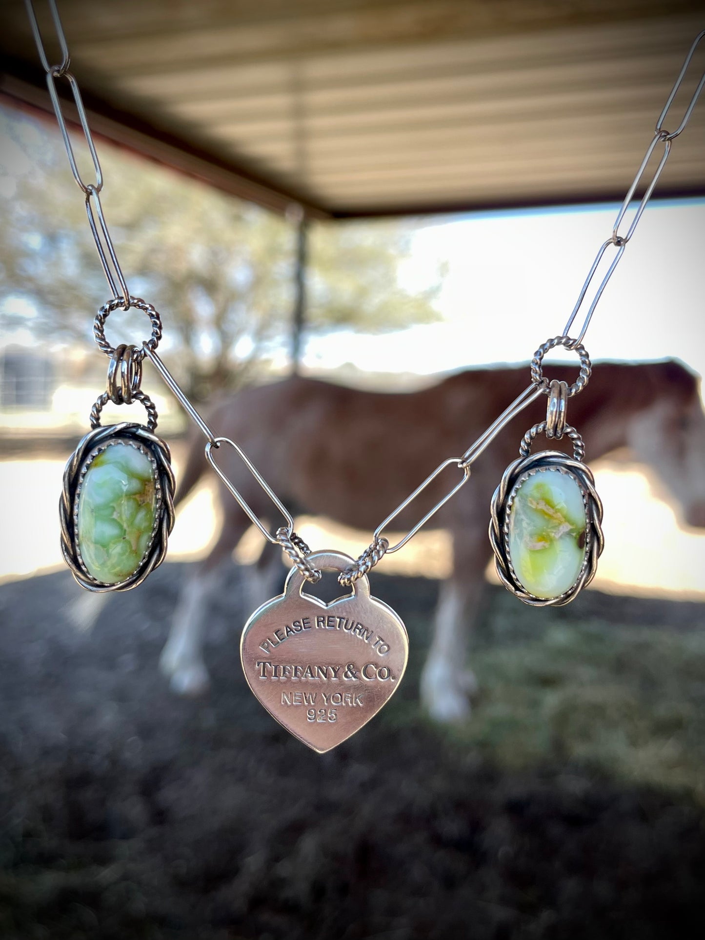 Tiffany & Co Upcycle Charm Necklace With Palomino