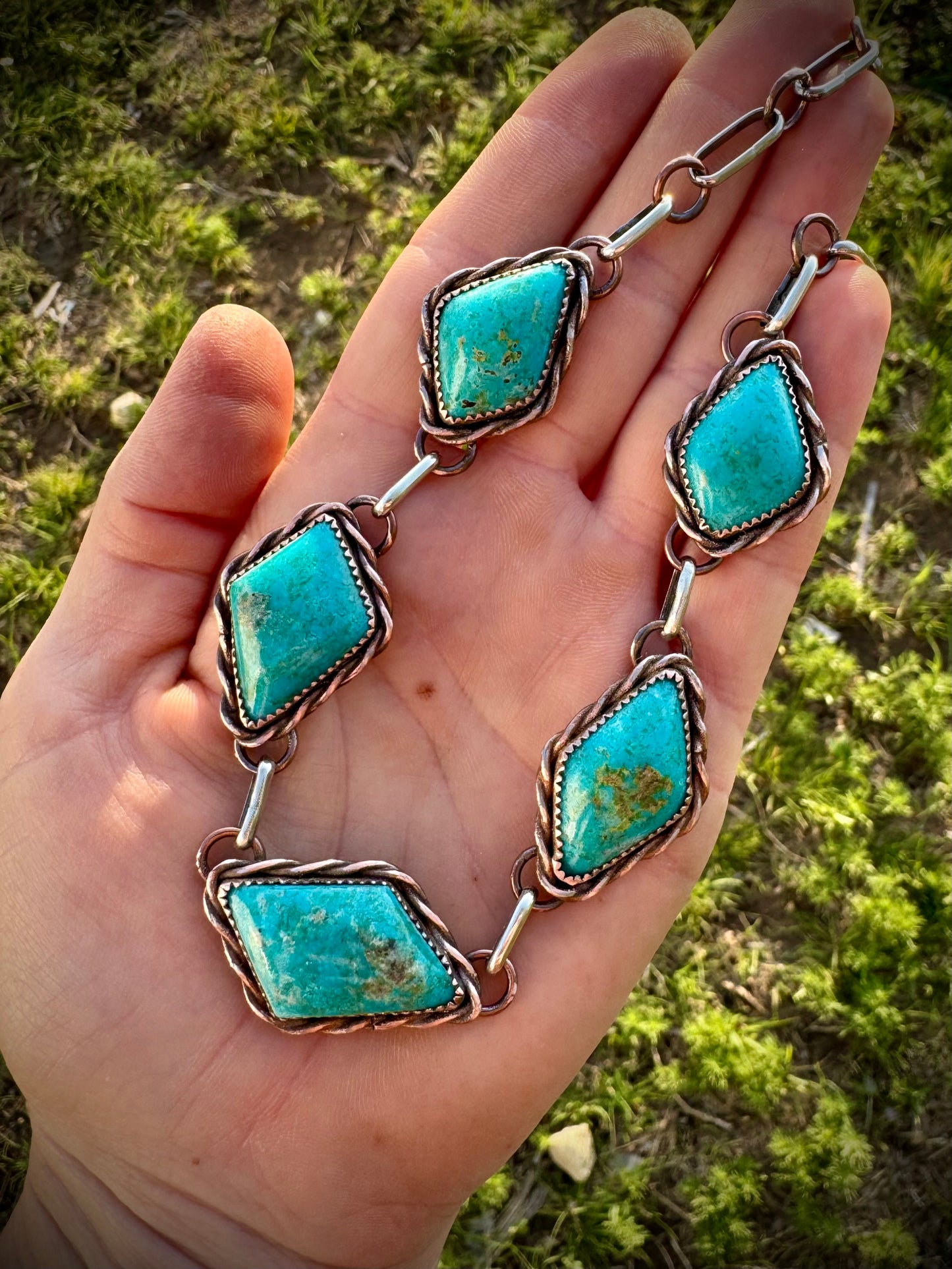 Copper & Kingman Choker Necklace