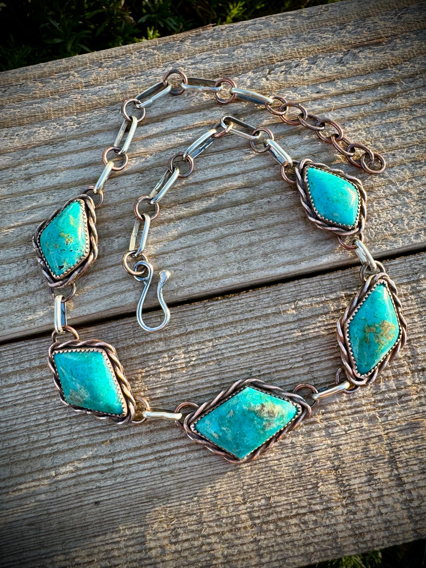 Copper & Kingman Choker Necklace