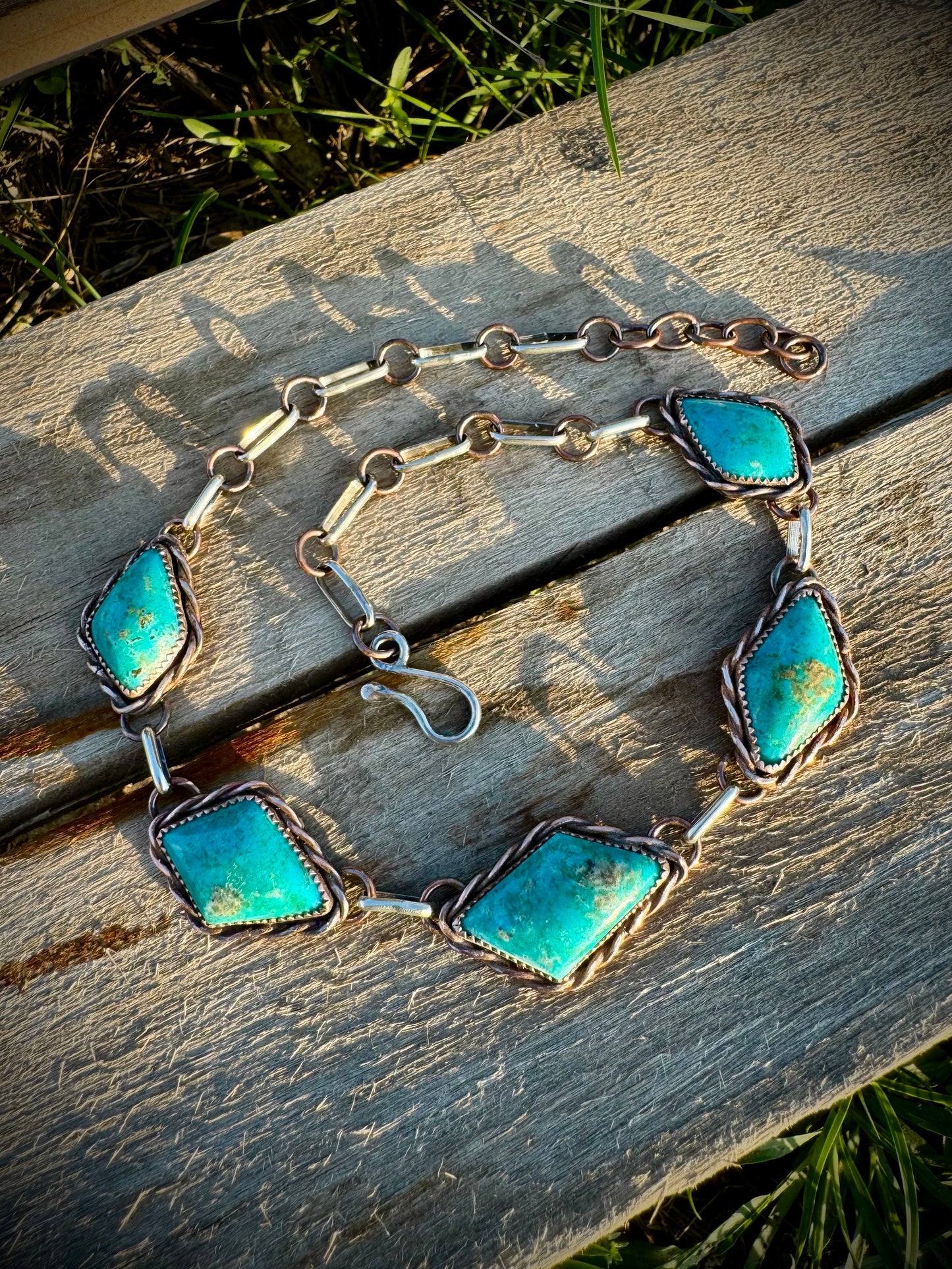 Copper & Kingman Choker Necklace