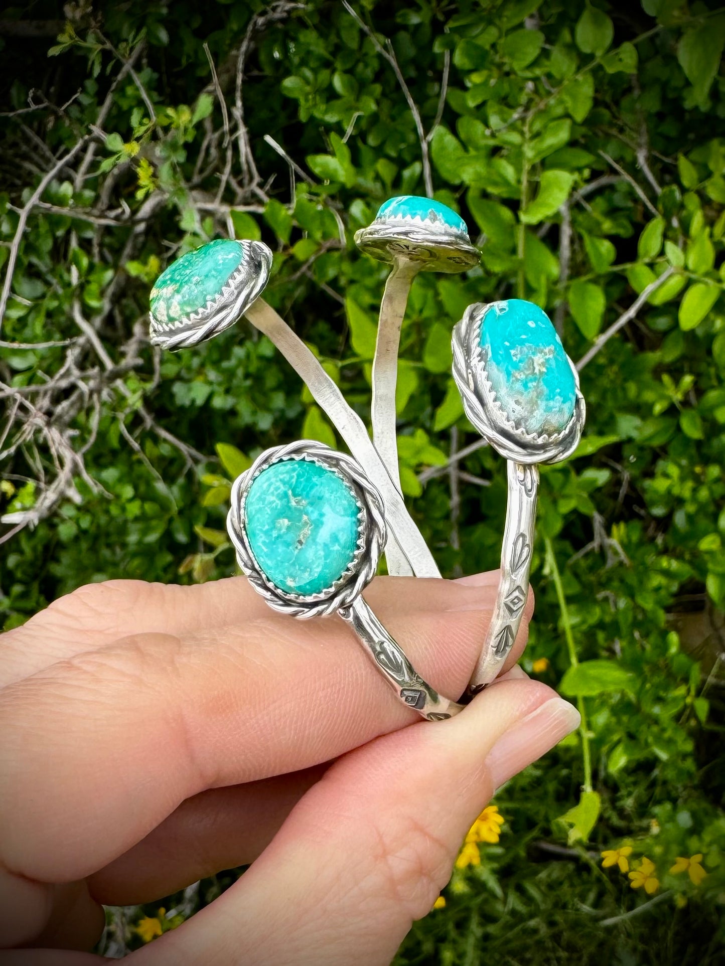 Reverse Stacker Cuff Bracelets