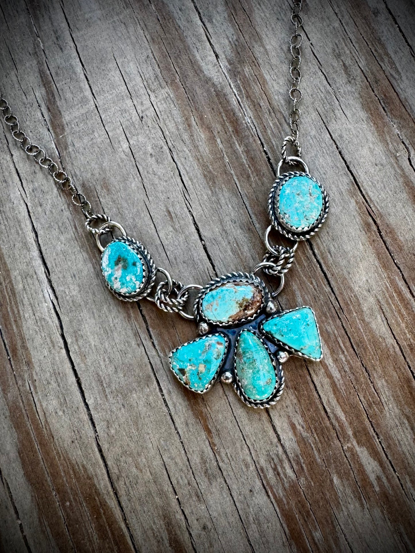 Cripple Creek Dainty Cluster Necklace