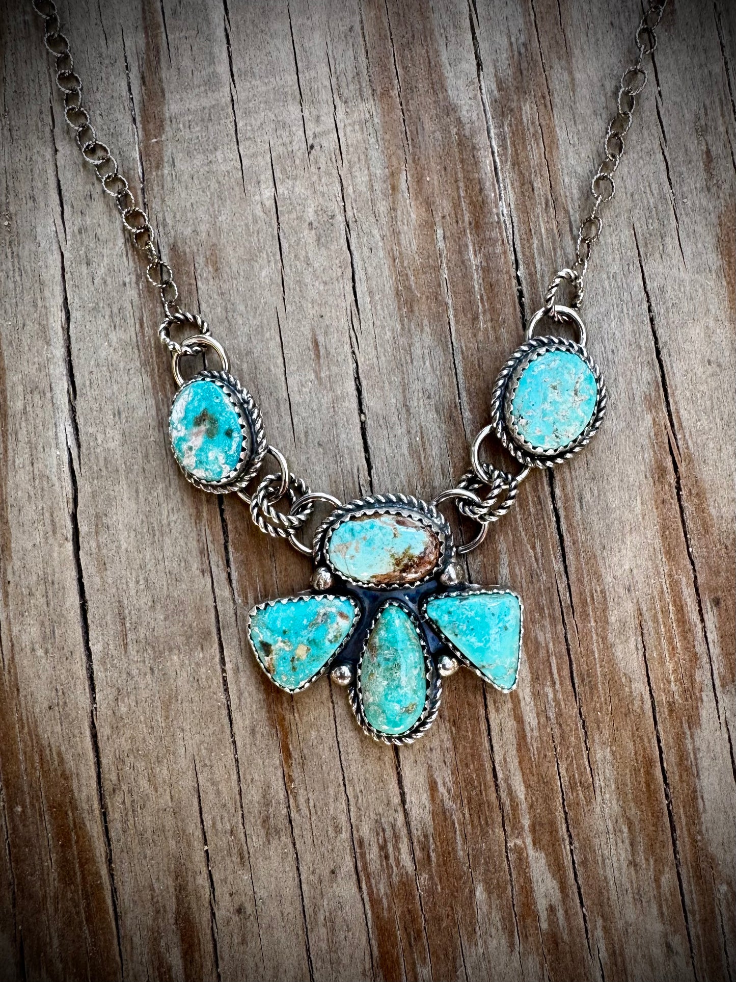 Cripple Creek Dainty Cluster Necklace