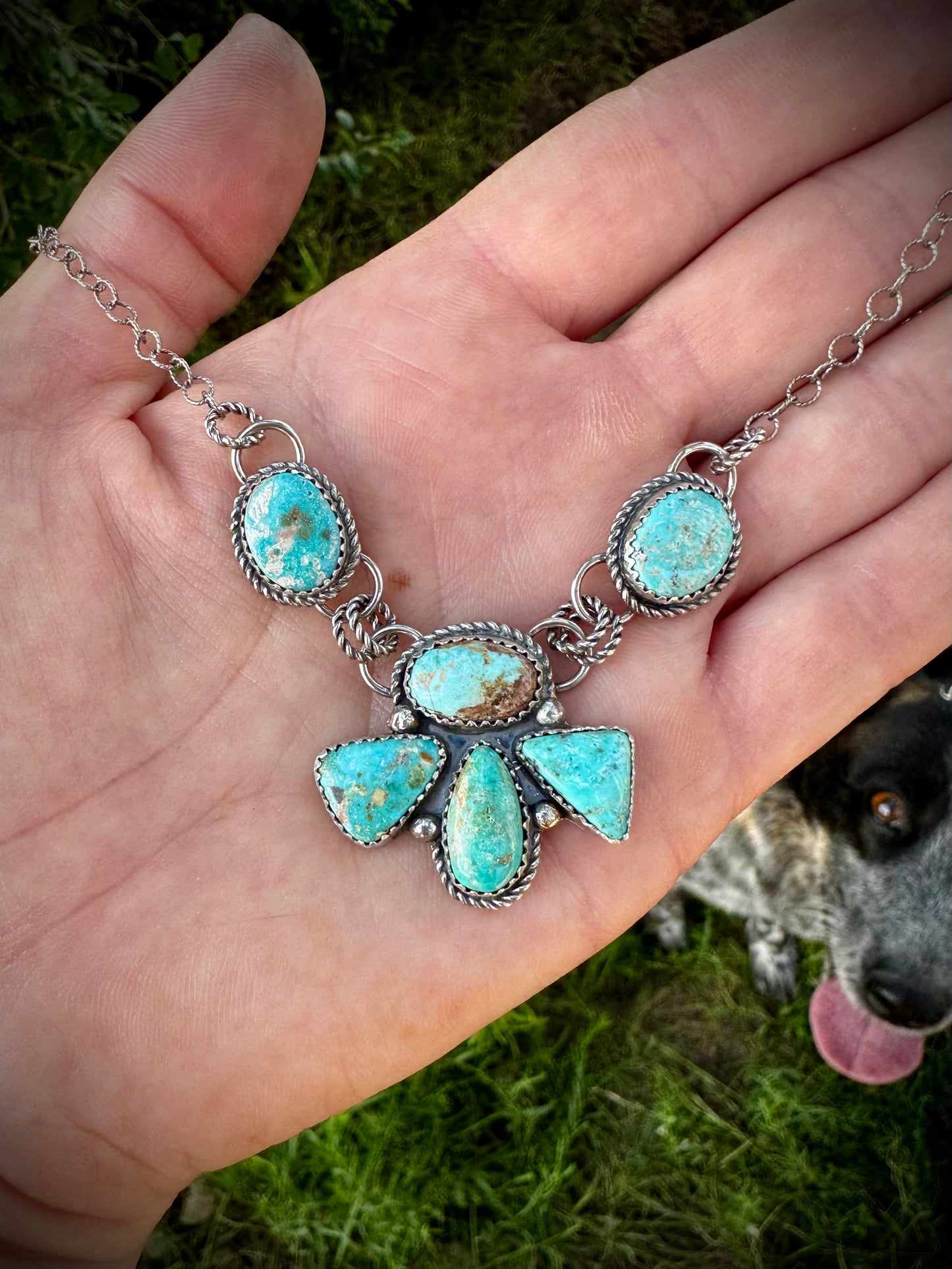 Cripple Creek Dainty Cluster Necklace