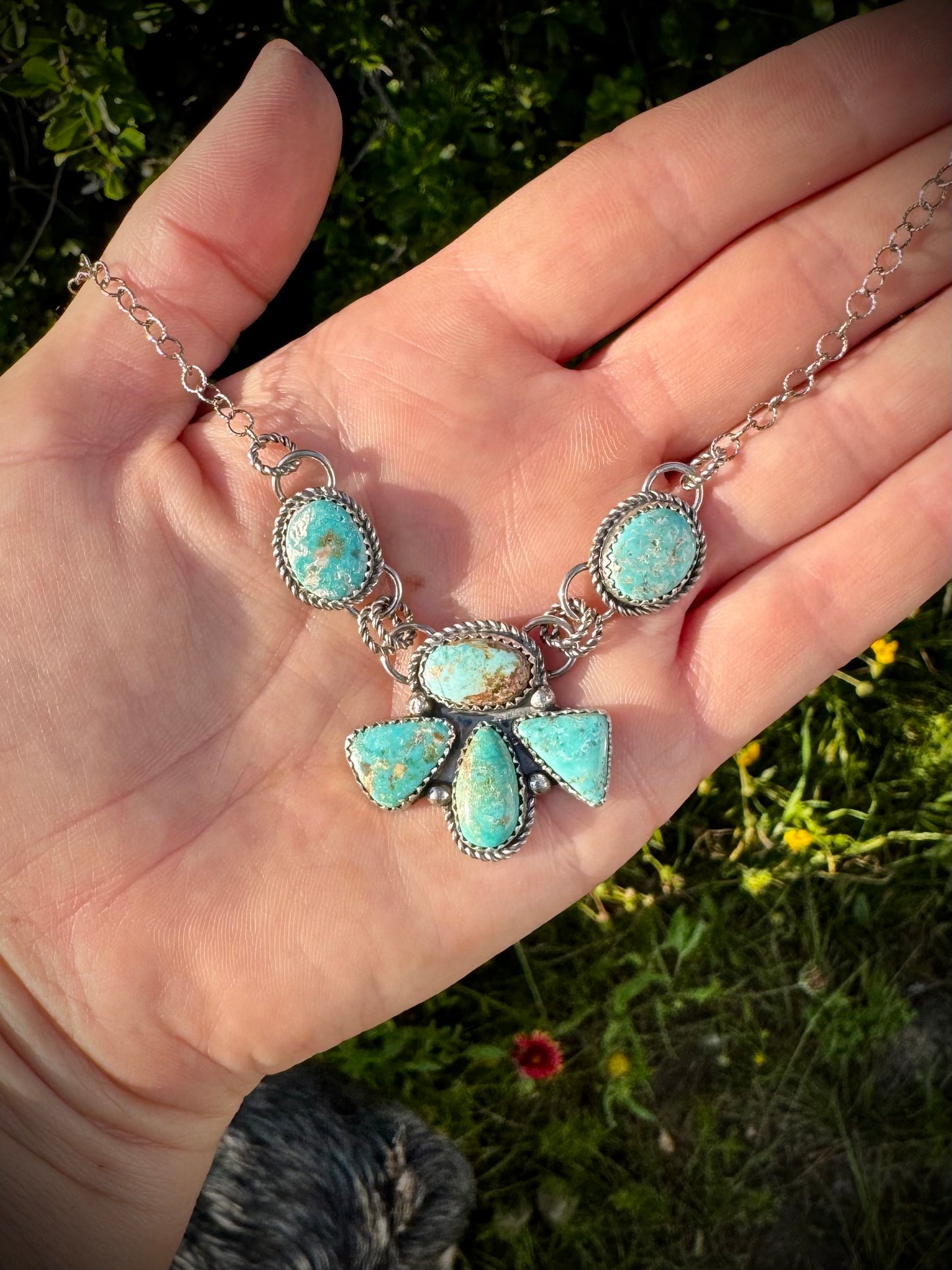 Cripple Creek Dainty Cluster Necklace
