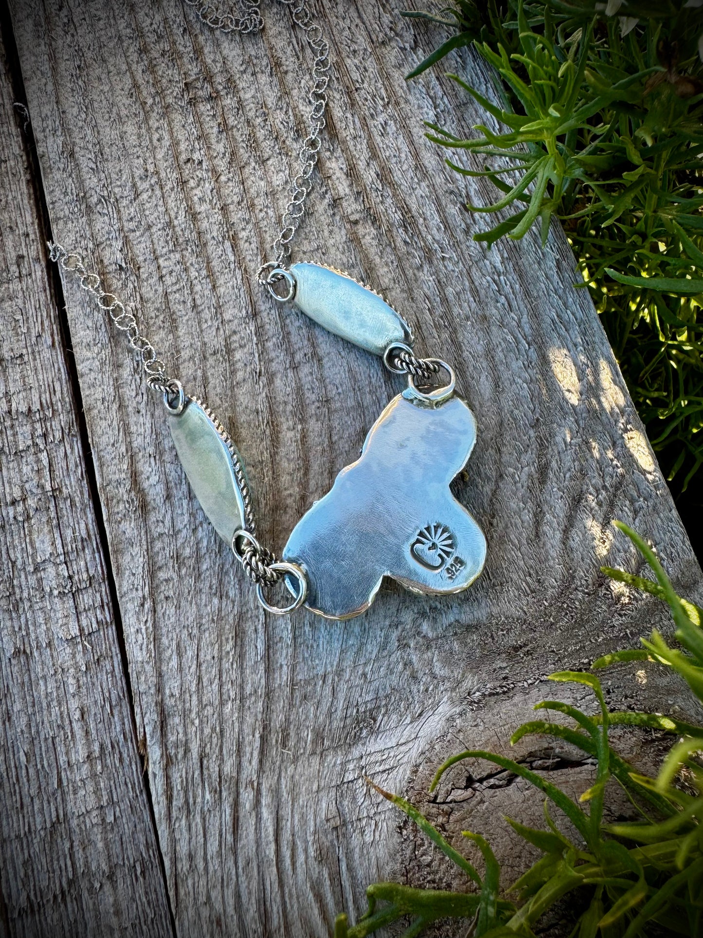 Bright Kingman Dainty Cluster Necklace