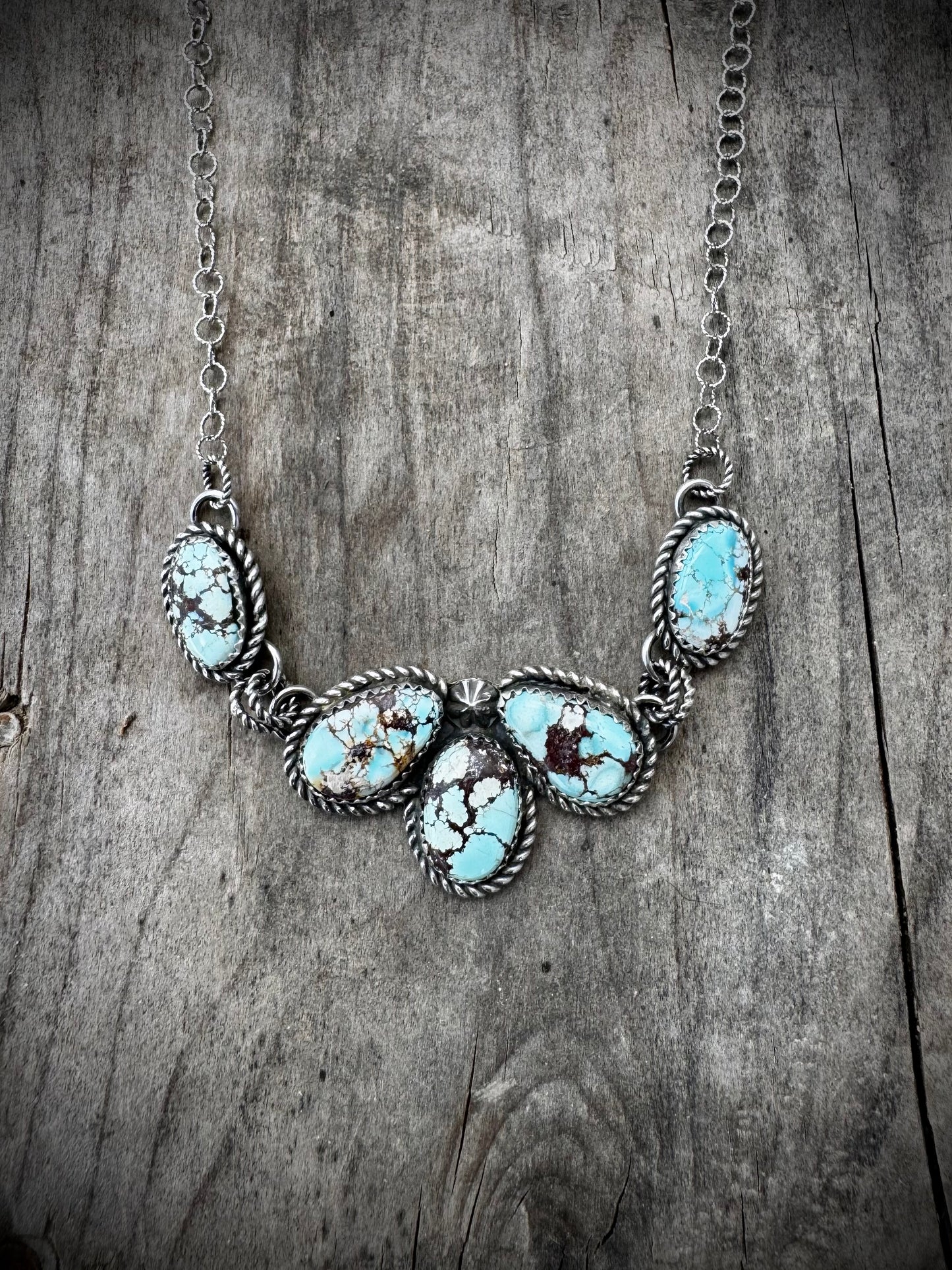 Golden Hills Dainty Cluster Necklace